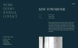 Third screenshot preview of Abode Interior Design website webflow template