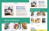 Fourth screenshot preview of All You Can Eat Recipe website webflow template