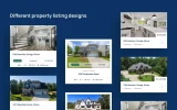 Third screenshot preview of Alley Real Estate website webflow template