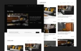 Fourth screenshot preview of Decoration X Interior Design website webflow template