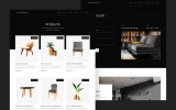 Fifth screenshot preview of Decoration X Interior Design website webflow template