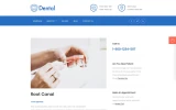 Fourth screenshot preview of Dental Dentist website webflow template