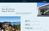 Fourth screenshot preview of Dimora Real Estate website webflow template