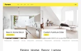 Second screenshot preview of Furners Furniture website webflow template