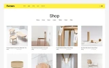 Fourth screenshot preview of Furners Furniture website webflow template