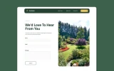 Fifth screenshot preview of Gardener Agriculture website webflow template