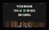 Third screenshot preview of Honor Agency website webflow template