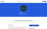 Fifth screenshot preview of Jobify Job Portal website webflow template