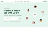 First screenshot preview of Jobly Job Portal website webflow template