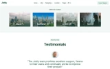 Third screenshot preview of Jobly Job Portal website webflow template