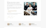 Second screenshot preview of Justice Law Firm website webflow template