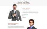 Third screenshot preview of Lawyer and Attorney Law Firm website webflow template