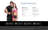 Fifth screenshot preview of Lifestyle Gym website webflow template