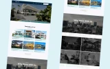First screenshot preview of Nyumba Real Estate website webflow template