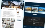 Second screenshot preview of Nyumba Real Estate website webflow template