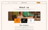 Fifth screenshot preview of Procyon Podcast website webflow template