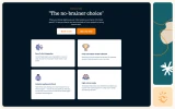 Second screenshot preview of Stark Platform Startup website webflow template
