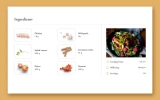Fifth screenshot preview of TasteEat Restaurant website webflow template