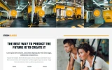 Fourth screenshot preview of Xtreme Gym website webflow template