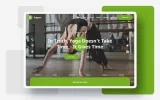 First screenshot preview of Yogart Gym website webflow template