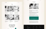 Fourth screenshot preview of Zohatal Hospital website webflow template
